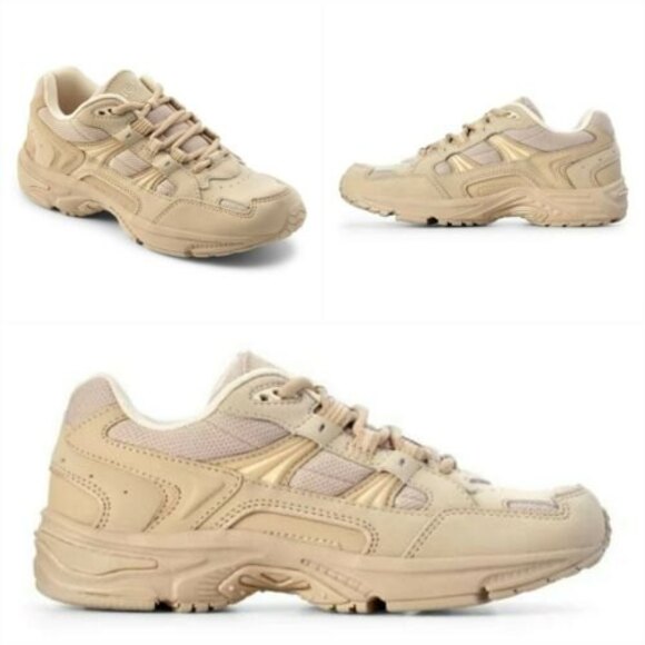 Vionic Women's Size 10 Walker Orthopedic comfort Chunky Shoe Taupe 10 Medium - Picture 2 of 11